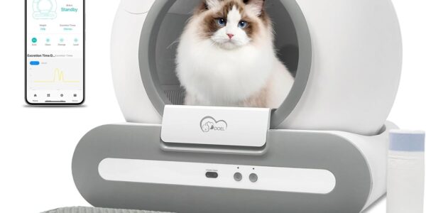 doel self cleaning cat litter box