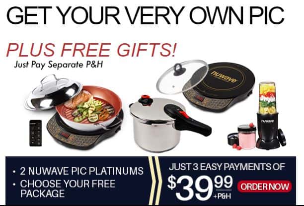 Nuwave Pic Platinum Cooktop Double Offer And Free Bonuses