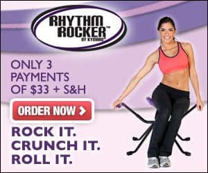 Kymaro Rhythm Rocker Exercise System with 2 Workout DVDs 