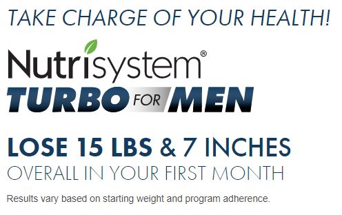 Nutrisystem Turbo for Men - Men's Home Delivery Weight ...